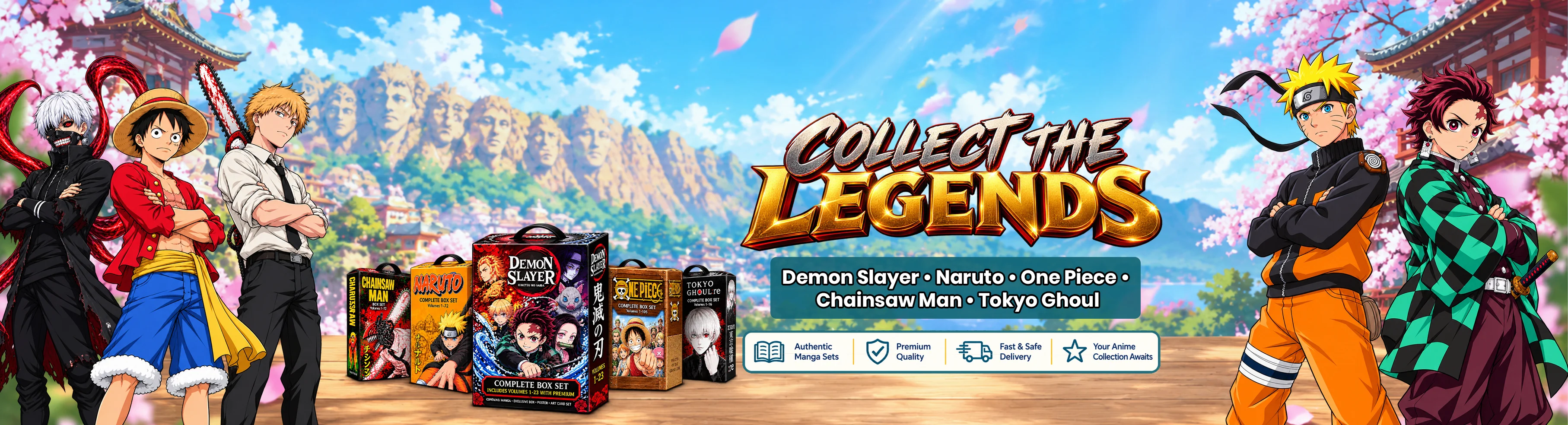 Collect the Legends. Own the Adventure!